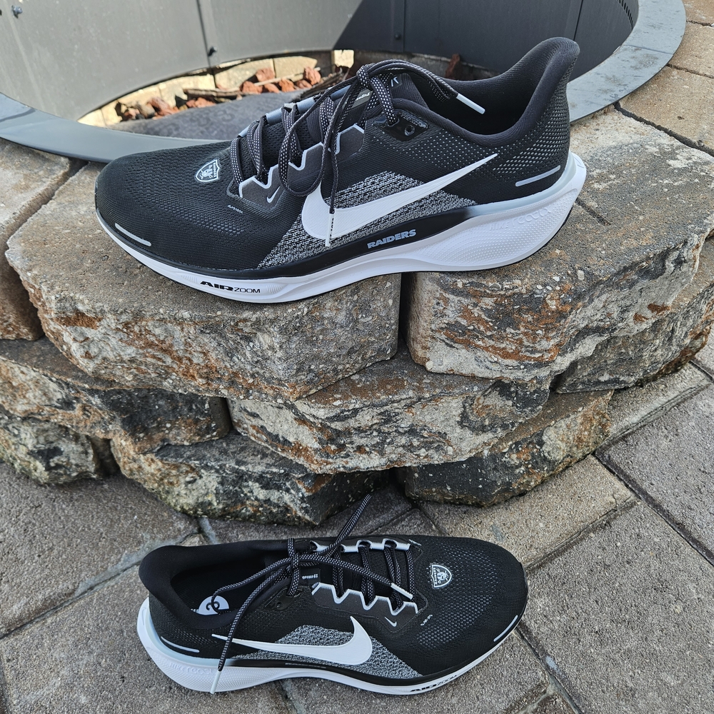 Nike Air Zoom Pegasus 41 Black White Men’s Size 13 Running Shoes FZ5093-001